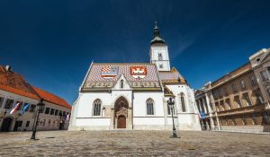 The story of the captivating colourful roof of Zagreb’s St Mark's Church